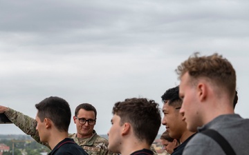 Swiss Guard tours Aviano Air Base