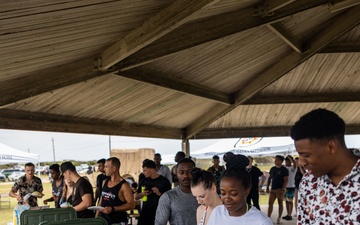 Marines Build Camaraderie During Unit Beach Bash