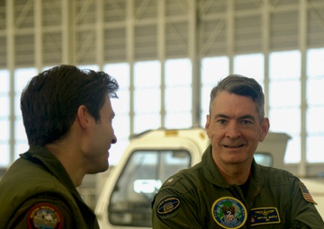 U.S. 2nd Fleet Leadership Tours P-8A Poseidon During Large Scale Exercise 2025