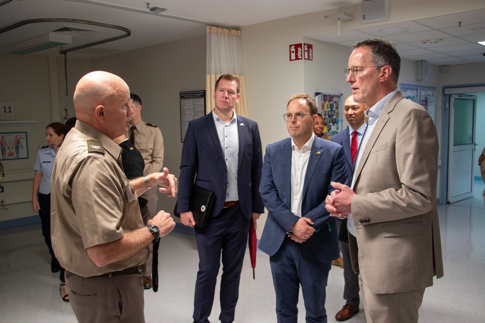 Rheinland-Pfalz Ministry of the Interior and Sports Visits LRMC