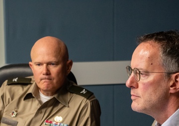 Rheinland-Pfalz Ministry of the Interior and Sports Visits LRMC