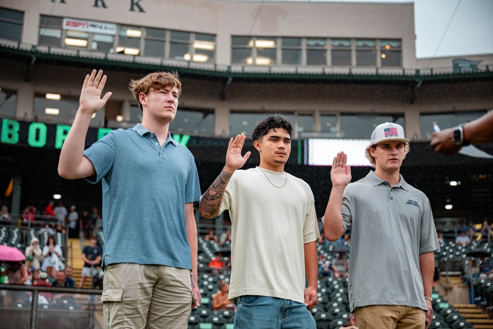 Coast Guard Day at Harbor Park Stadium
