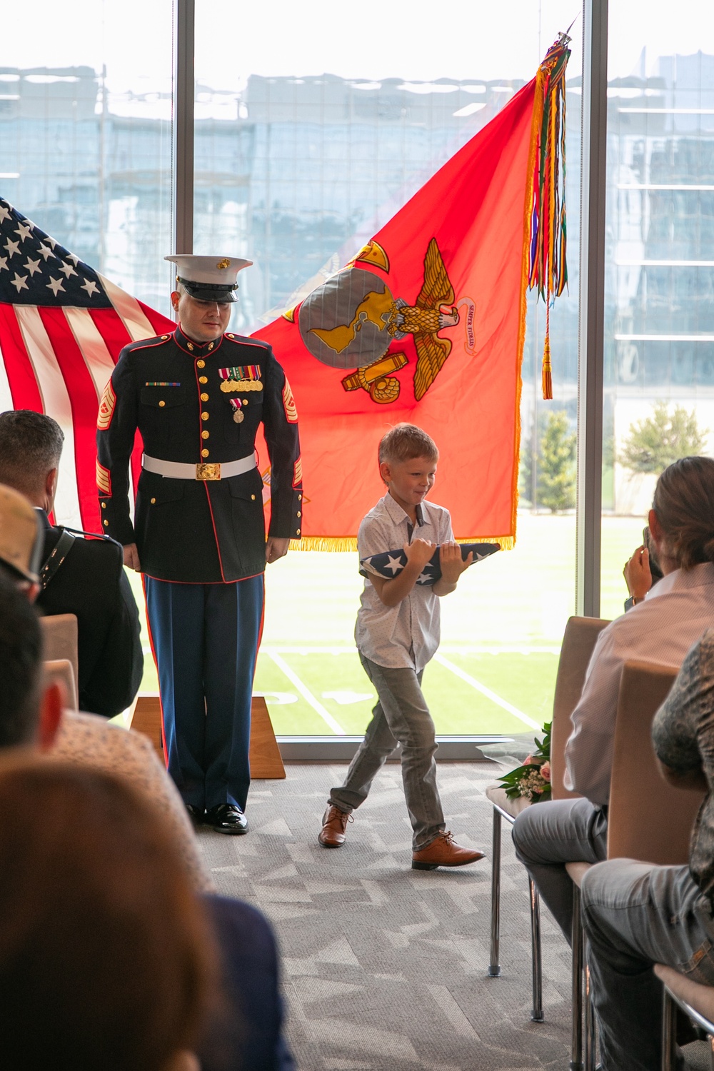 Master Sgt. Dupree's Retirement Ceremony