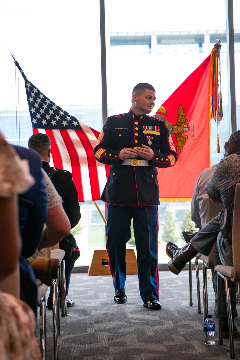 Master Sgt. Dupree's Retirement Ceremony