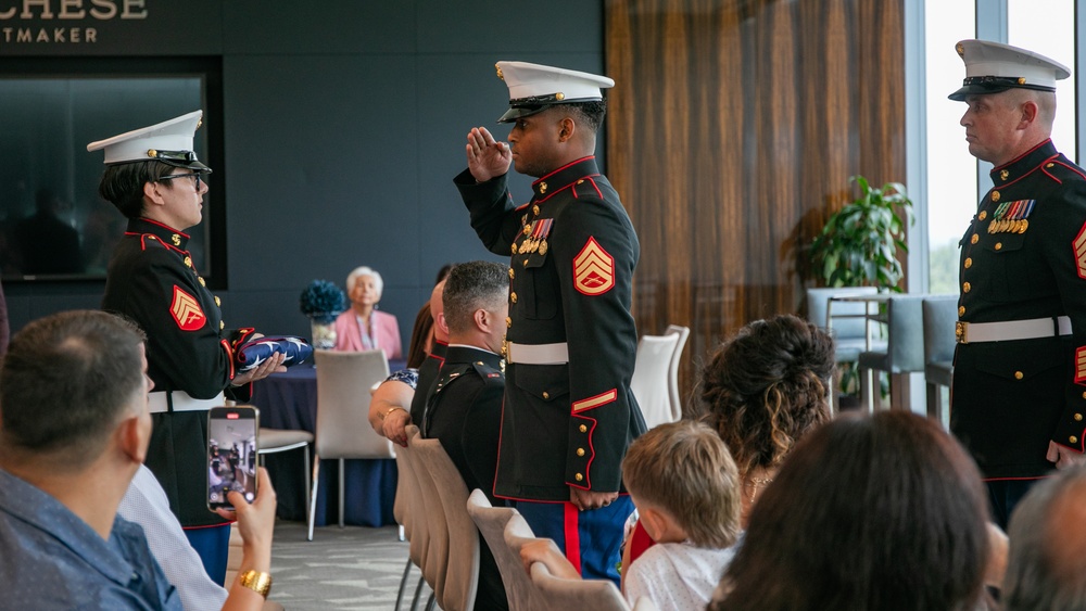 Master Sgt. Dupree's Retirement Ceremony