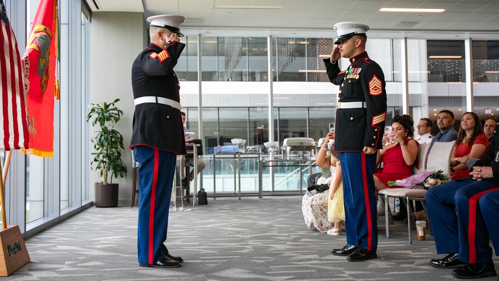 Master Sgt. Dupree's Retirement Ceremony