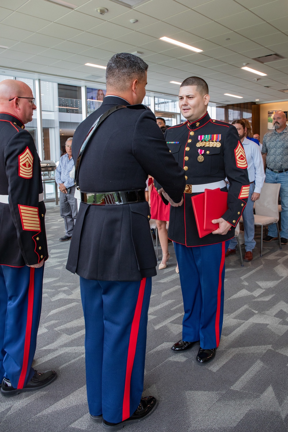 Master Sgt. Dupree's Retirement Ceremony