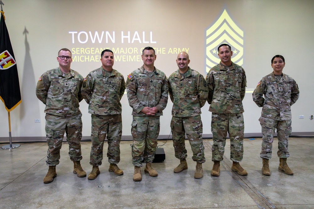 The 17th Sergeant Major of the Army Visits the Puerto Rico National Guard