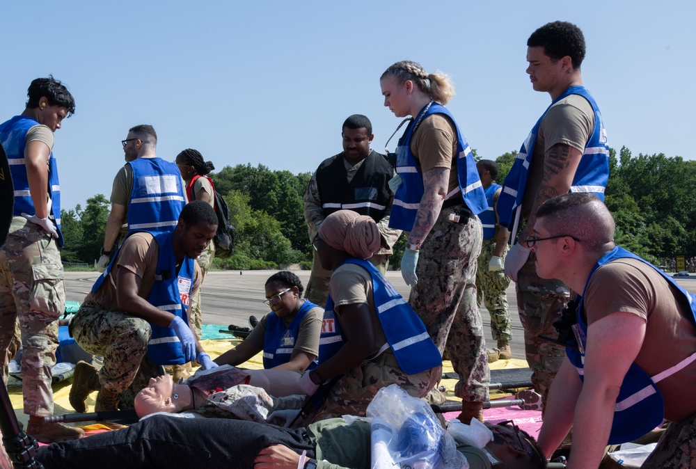 Team Andrews conducts field training exercise