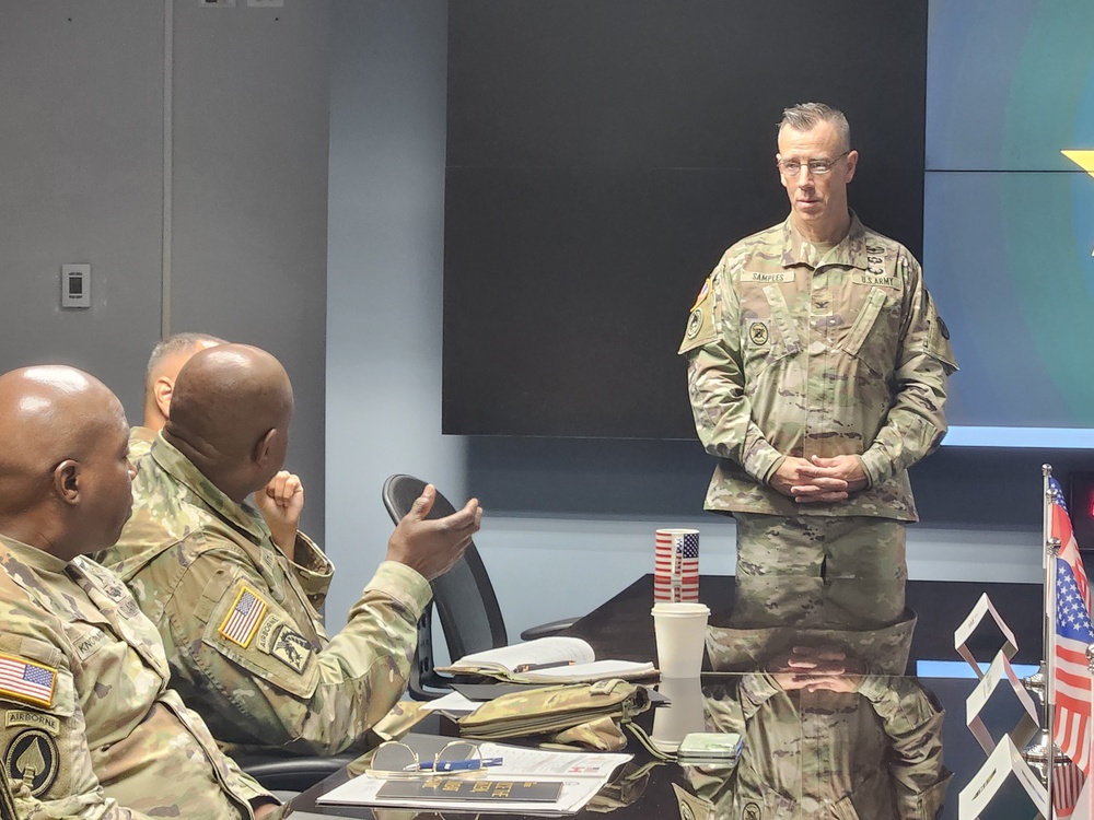 Fort Buchanan Welcomes the Canada-United States Army Reserve General Officers Advisory Board