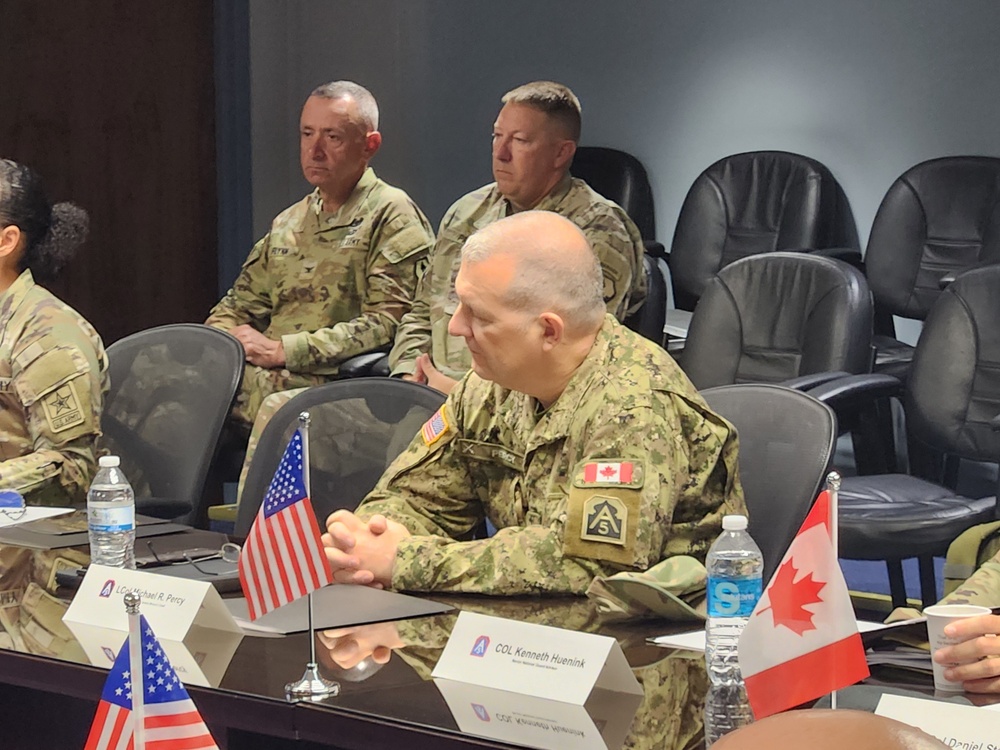 Fort Buchanan Welcomes the Canada-United States Army Reserve General Officers Advisory Board