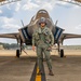Capt. Nissly F-35 pilot portrait
