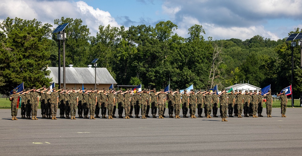 Officer Candidate School Graduation Ceremony