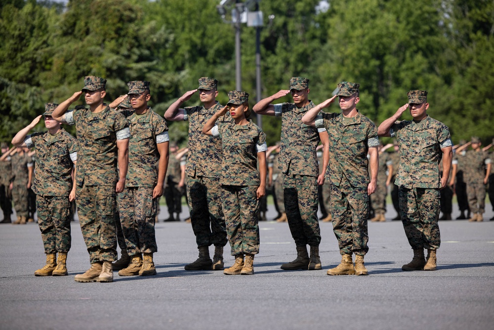 Officer Candidate School Graduation Ceremony