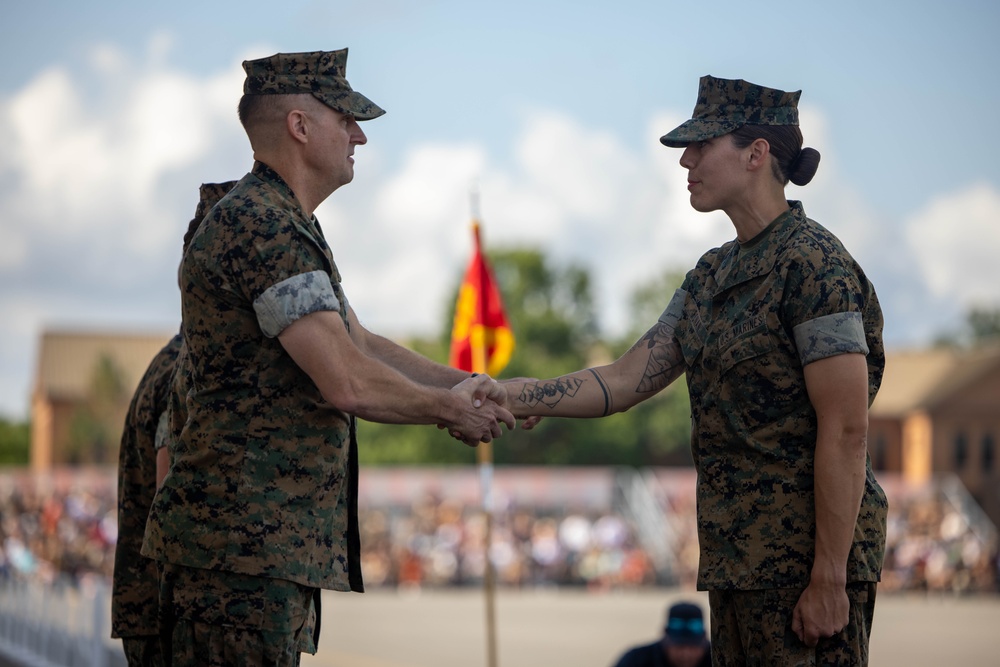 Officer Candidate School Graduation Ceremony