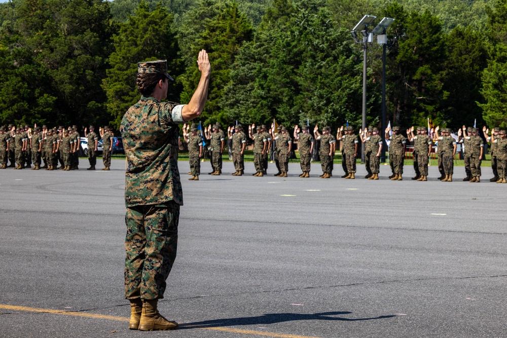 Officer Candidate School Graduation Ceremony