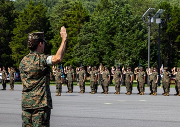 Officer Candidate School Graduation Ceremony
