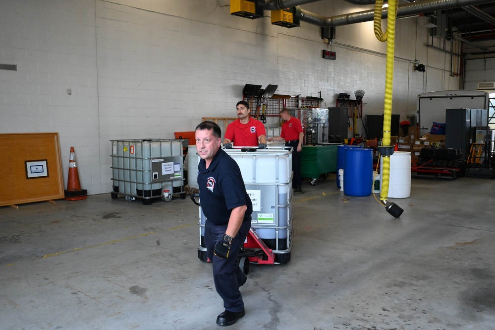 104th Fighter Wing completes removal of Aqueous Film Forming Foam
