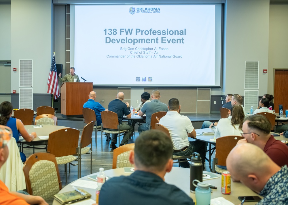 138FW Mission Support Group Hosts Professional Development Event