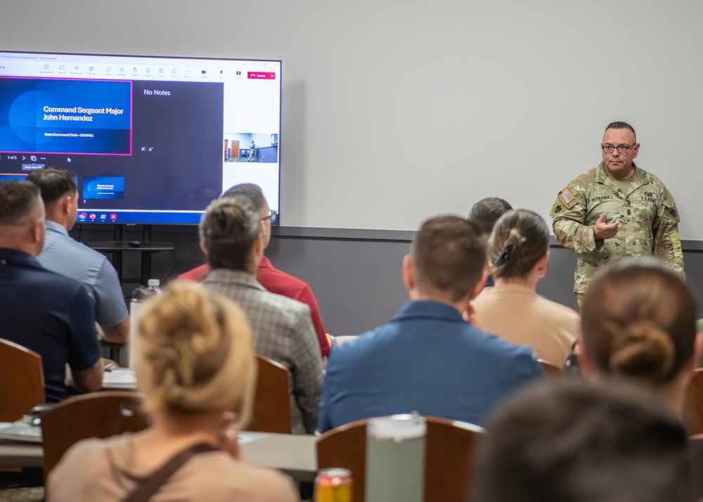 138FW Mission Support Group Hosts Professional Development Event