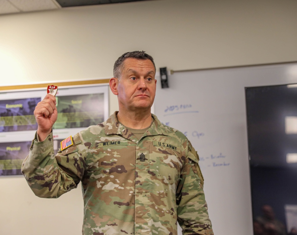 The Sergeant Major of the Army Visits the Puerto Rico National Guard