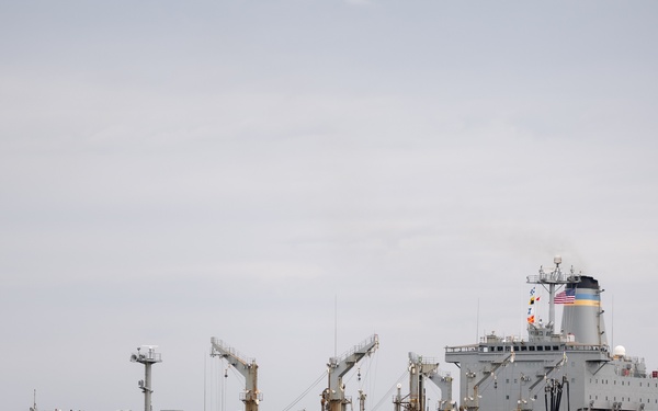 USNS Laramie (T-AO 203) Returns to Naval Station Norfolk