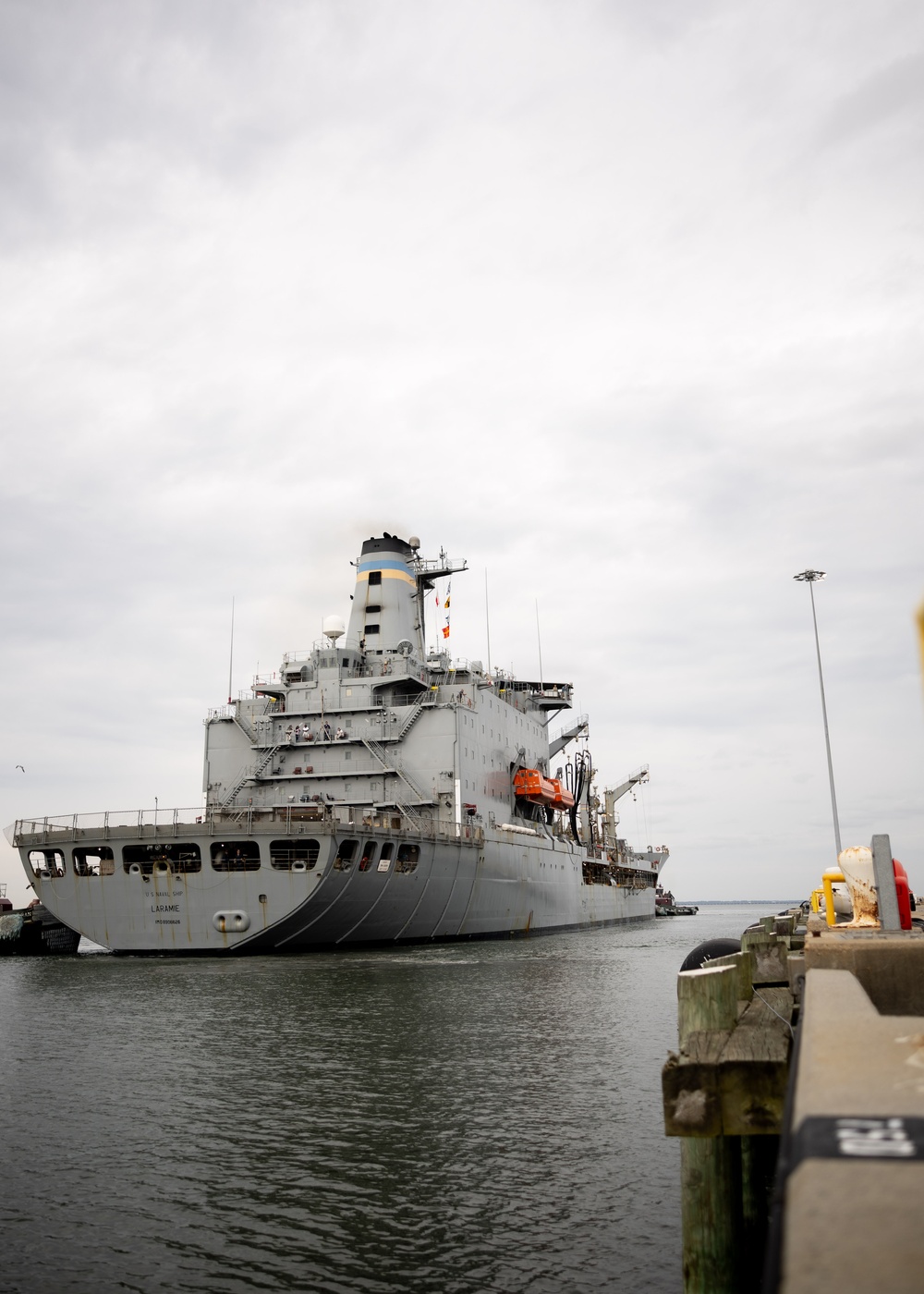 USNS Laramie (T-AO 203) Returns to Naval Station Norfolk