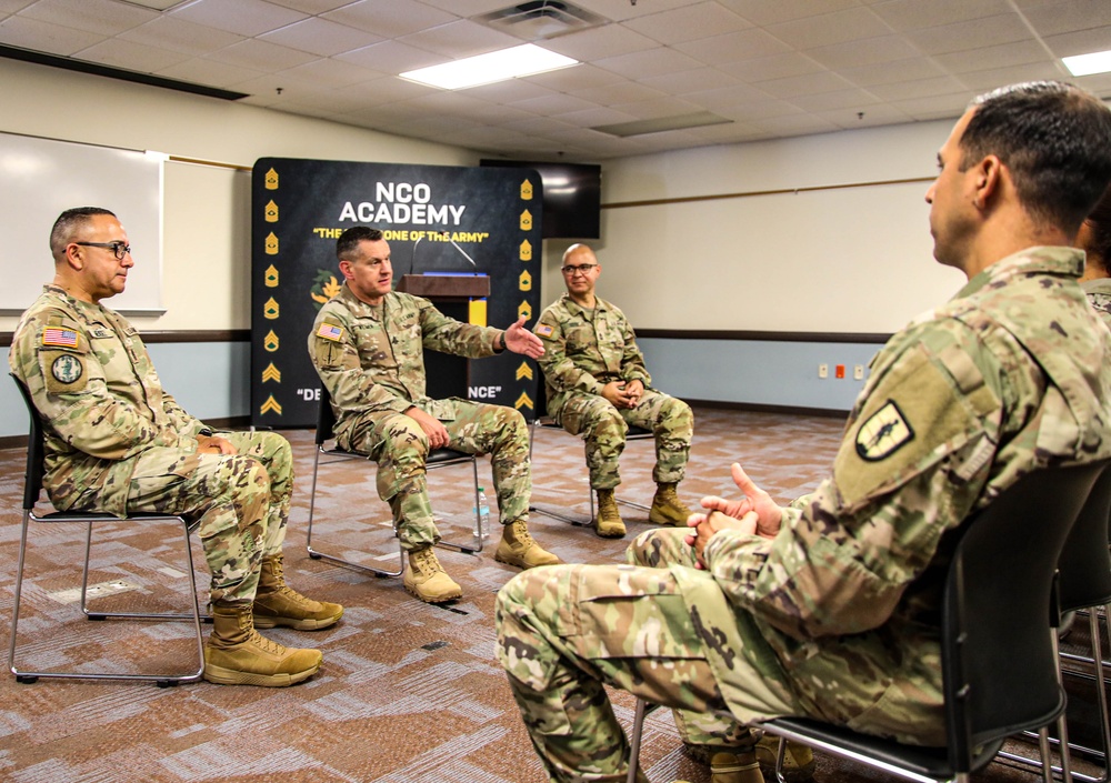 The Sergeant Major of the Army Visits the Puerto Rico National Guard