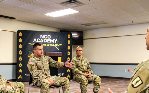 The Sergeant Major of the Army Visits the Puerto Rico National Guard