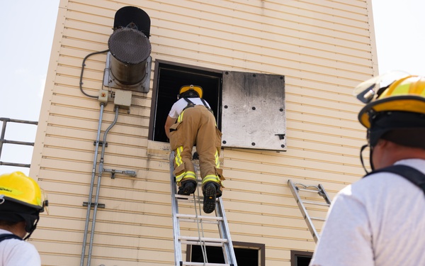 132d Wing Firefighters Train at North Dakota Air Base
