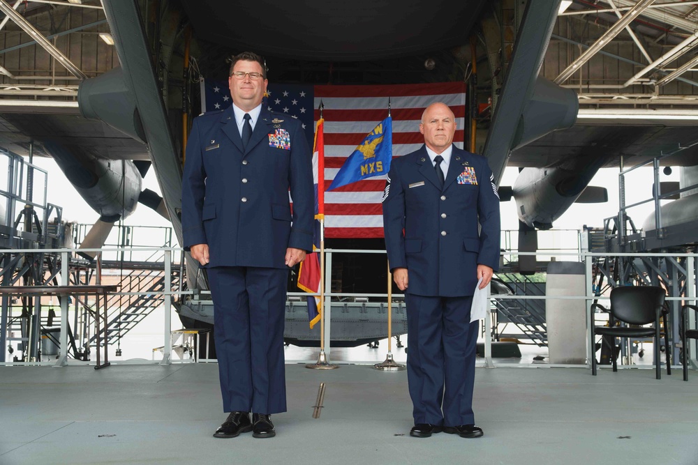 Chief Master Sgt. Christopher Davidson Promotion Ceremony
