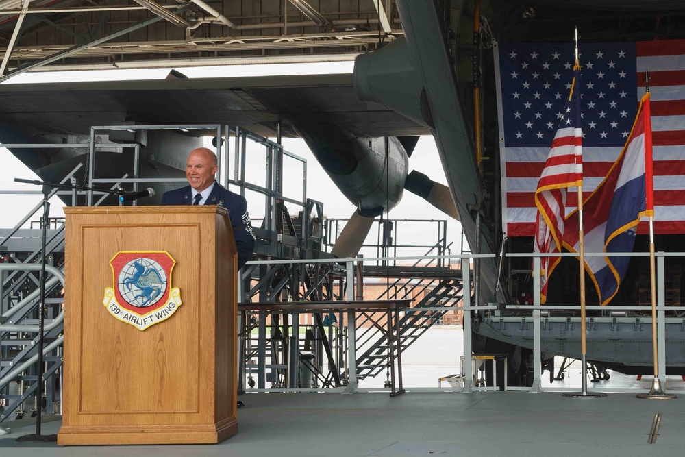 Chief Master Sgt. Christopher Davidson Promotion Ceremony