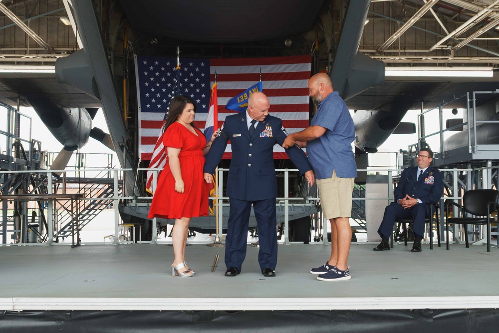 Chief Master Sgt. Christopher Davidson Promotion Ceremony