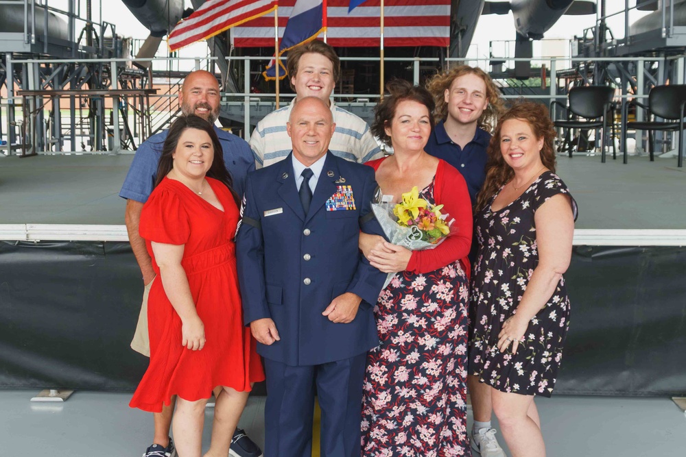 Chief Master Sgt. Christopher Davidson Promotion Ceremony