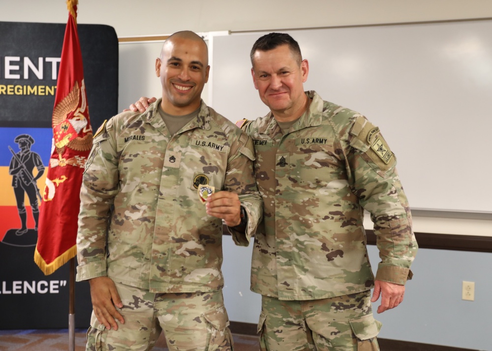 The Sergeant Major of the Army Visits the Puerto Rico National Guard