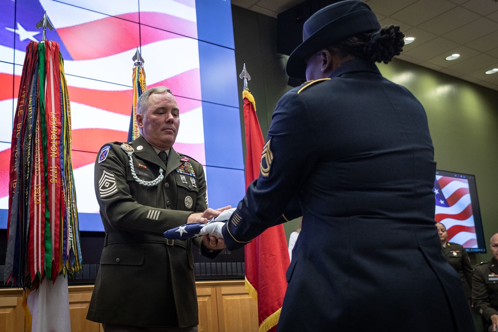 Wildcat Soldiers, Civilians Bid Farewell to Career Military Policeman