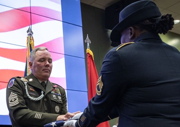 Wildcat Soldiers, Civilians Bid Farewell to Career Military Policeman