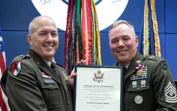 Wildcat Soldiers, Civilians Bid Farewell to Career Military Policeman