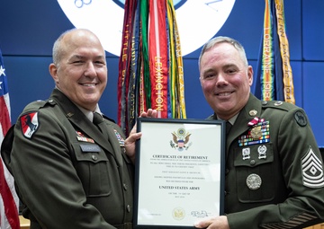 Wildcat Soldiers, Civilians Bid Farewell to Career Military Policeman