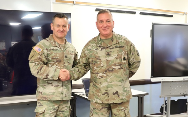 The Sergeant Major of the Army Visits the Puerto Rico National Guard
