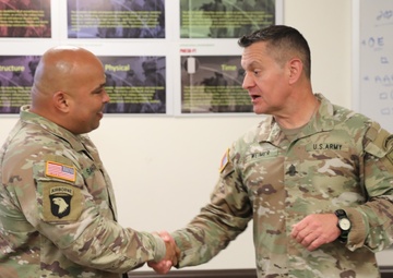 The Sergeant Major of the Army Visits the Puerto Rico National Guard