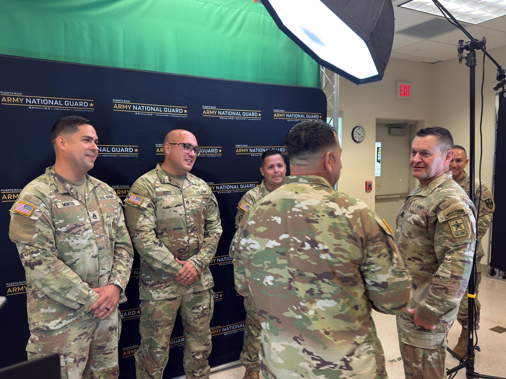 The Sergeant Major of the Army Visits the Puerto Rico National Guard