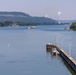 Pike Island Locks and Dam on the Ohio River