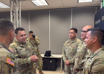 The Sergeant Major of the Army Visits the Puerto Rico National Guard