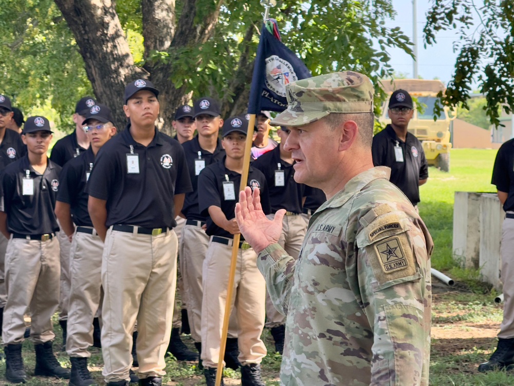 The Sergeant Major of the Army Visits the Puerto Rico National Guard