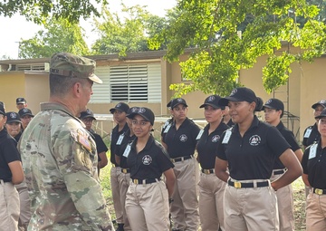 The Sergeant Major of the Army Visits the Puerto Rico National Guard