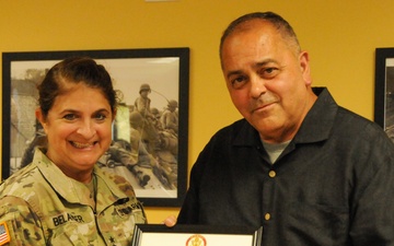 Army Reserve ambassador for Maine receives public service decoration