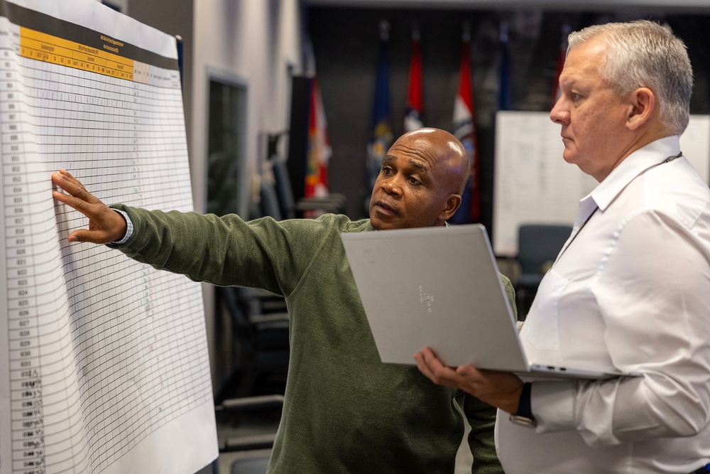 Staff exercise tests Army finance