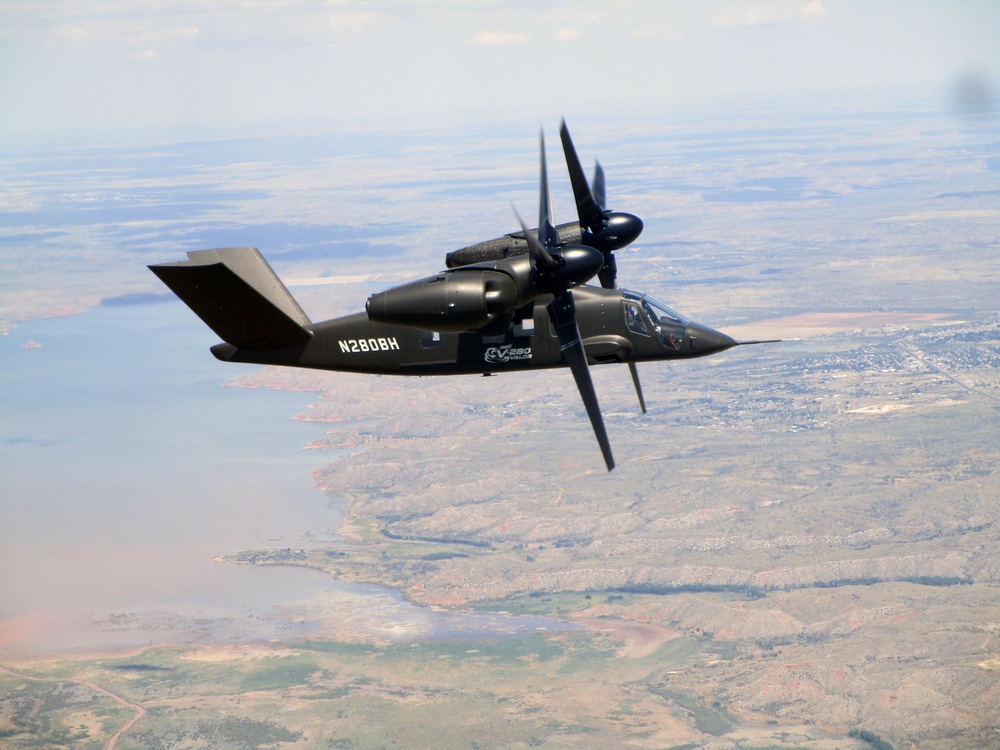 DEMONSTRATOR IN FLIGHT