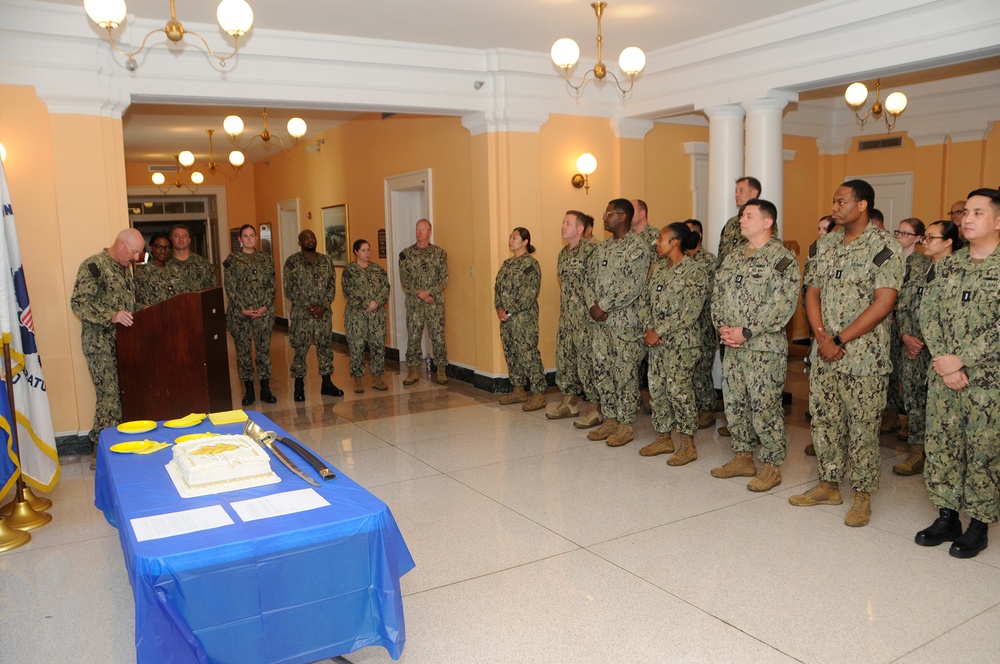 NMRTC Portsmouth Celebrates the 78th Birthday of the Navy Medical Service Corps